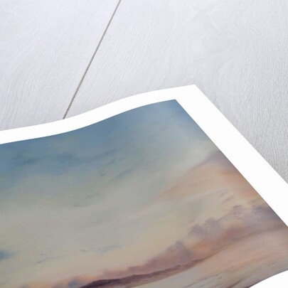 Instow Beach, Separation of the tide, 2014 by Antonia Myatt