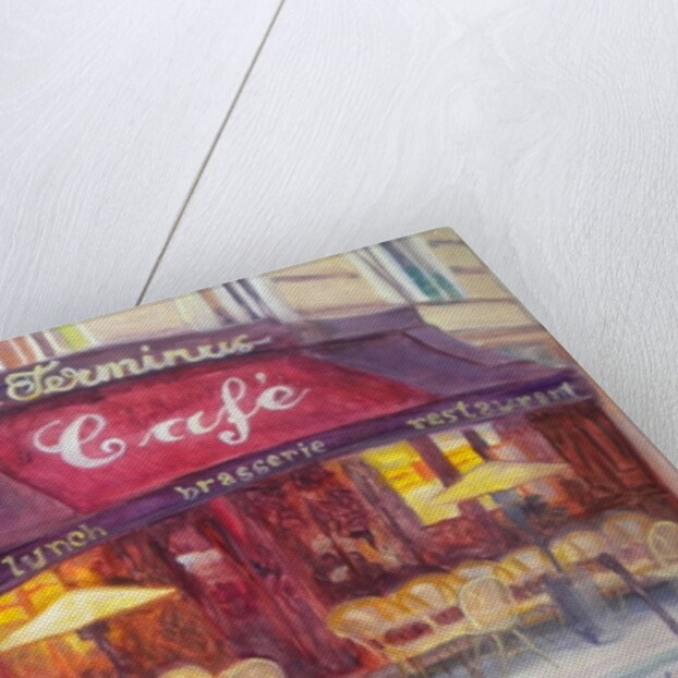 Cafe le Terminus, 2010 by Antonia Myatt