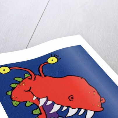 Red Monster, 1998 by Maylee Christie