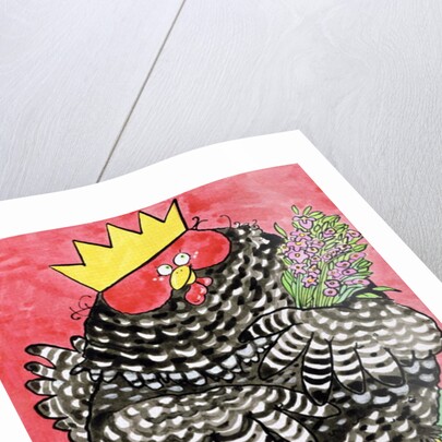 Hen, 1998 by Maylee Christie