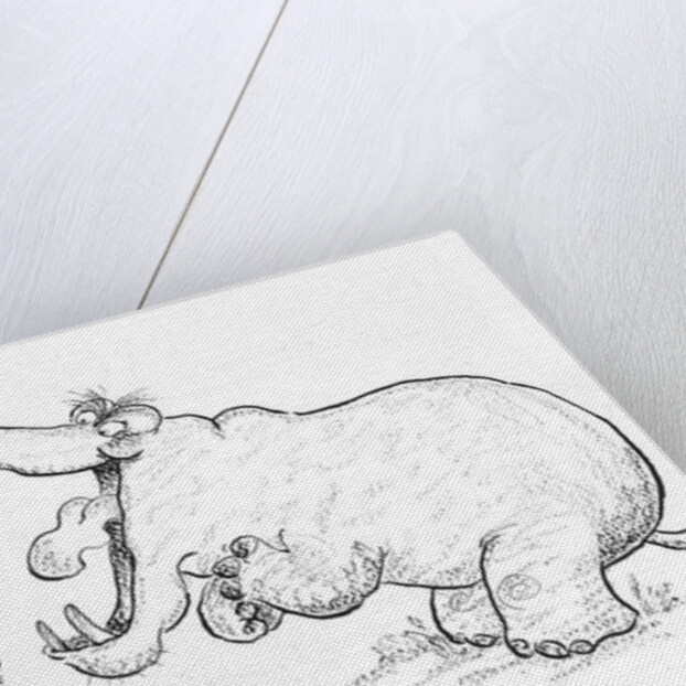 I'm Not Scared of You, Mr Hippo by Maylee Christie