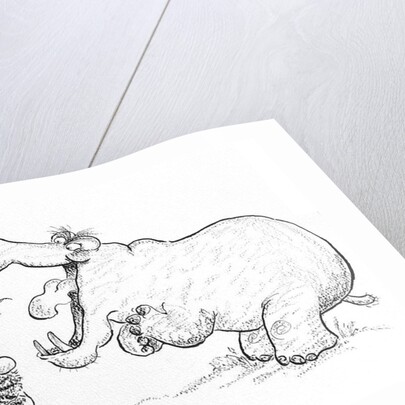 I'm Not Scared of You, Mr Hippo by Maylee Christie