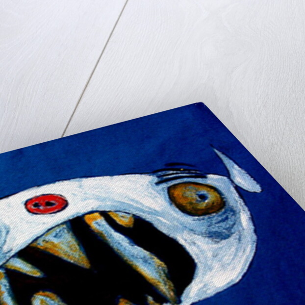 Monster with long teeth by Maylee Christie