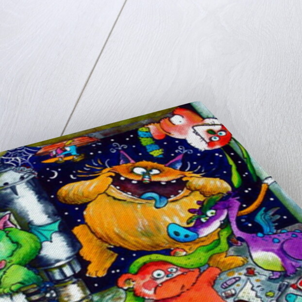 Monsters under the sink by Maylee Christie