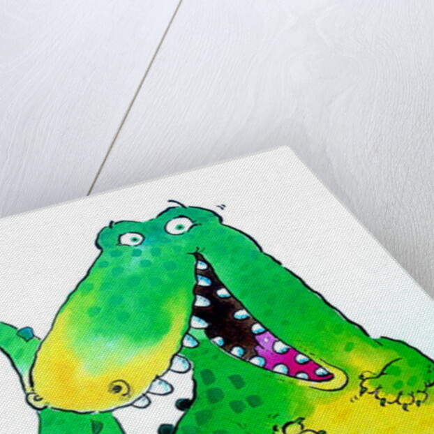 Happy Crocodile by Maylee Christie