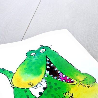 Happy Crocodile by Maylee Christie