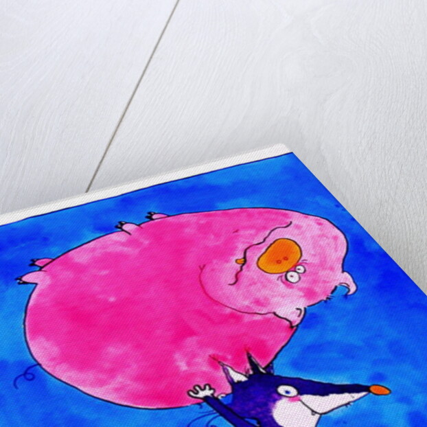 Wolf and Pig by Maylee Christie