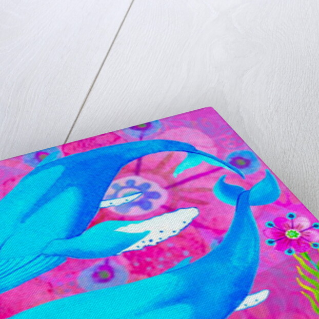 Whales in Love, 2017 by Maylee Christie