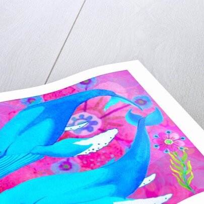 Whales in Love, 2017 by Maylee Christie