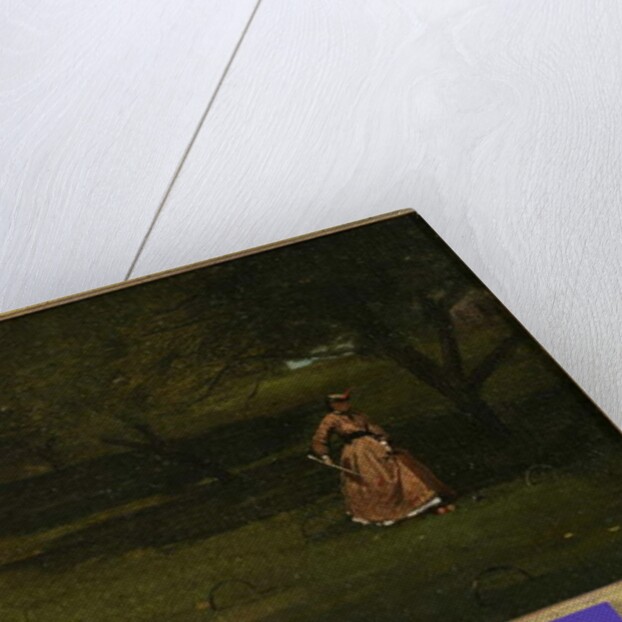 Croquet Player by Winslow Homer