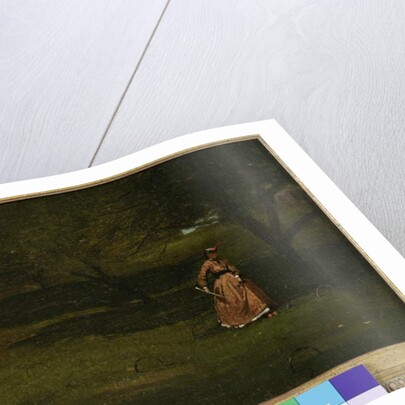 Croquet Player by Winslow Homer