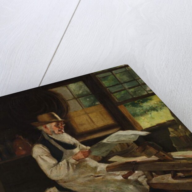 An Idle Moment by Benjamin West Clinedinst