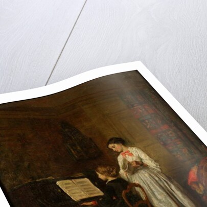 The Music Lesson by Theophile Emmanuel Duverger