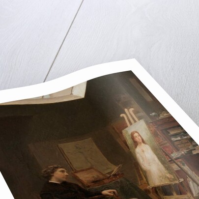 The Artist in His Studio, 1873 by Wyatt Eaton