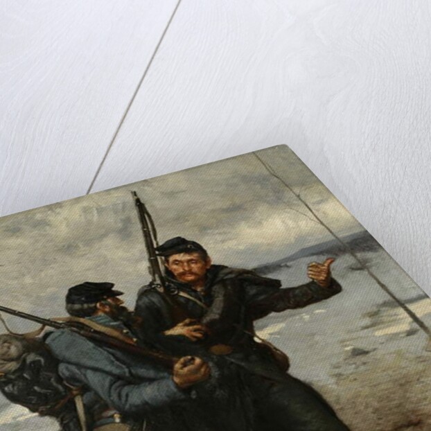 The Stragglers, 1882 by Gilbert Gaul