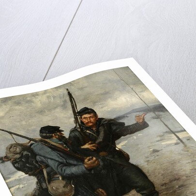 The Stragglers, 1882 by Gilbert Gaul