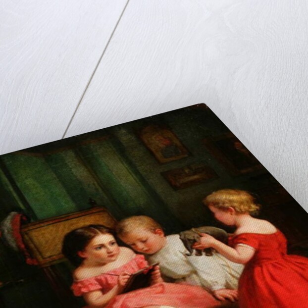 Drawing the Elephant, 1859 by George Cochran Lambdin