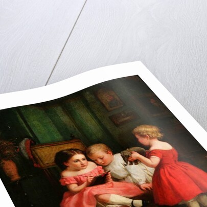 Drawing the Elephant, 1859 by George Cochran Lambdin