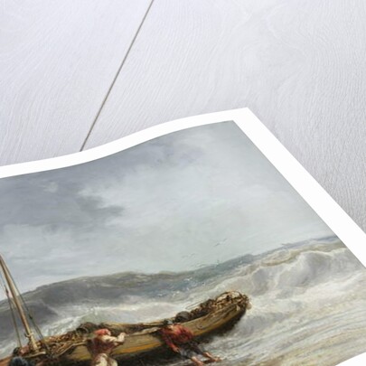 Coast Scene, 1857 by Jules Achille Noel