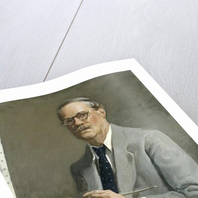 Self-Portrait by George Oberteuffer