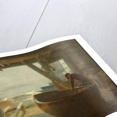 The Boat Builders by Edward Henry Potthast