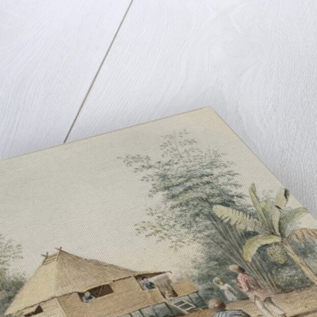 Native House Near Manila, 1842 by Alfred Thomas Agate