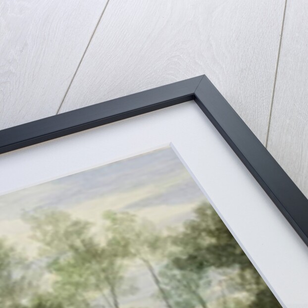 Landscape with buildings by George Henry Hall