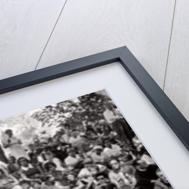 The March on Washington: A Crowd of Seated Marchers, 28th August 1963 by Nat Herz