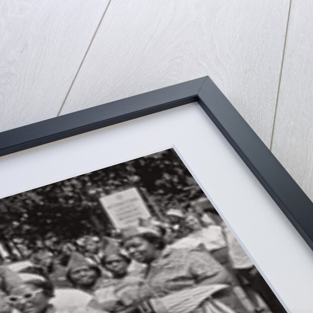 The March on Washington: Ladies Garment Workers' Union Marching on Constitution Avenue, 28th August 1963 by Nat Herz