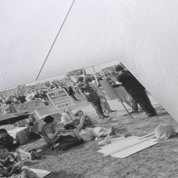 The March on Washington: At Washington Monument Grounds, 28th August 1963 by Nat Herz