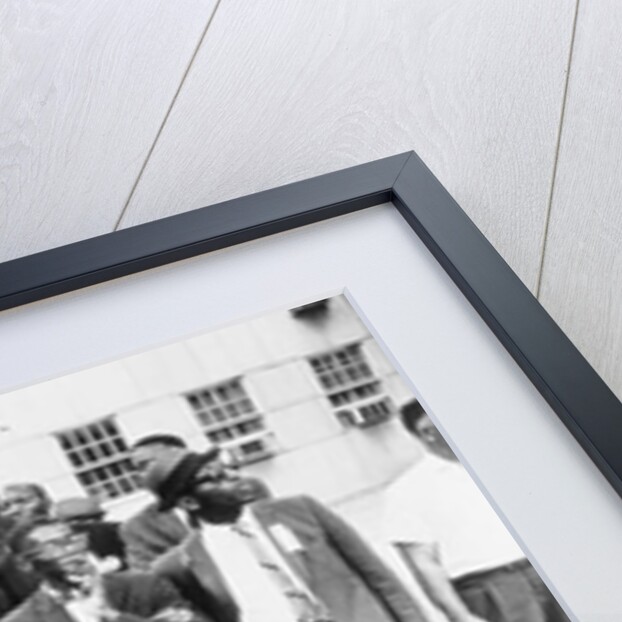 The March on Washington: Federal Aviation Agency Workers Watch the Marchers on Constitution Avenue, 28th August 1963 by Nat Herz