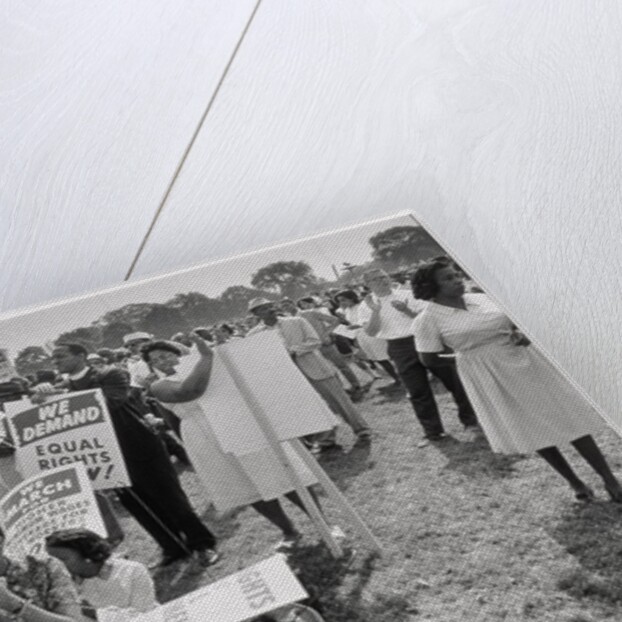 The March on Washington: At Washington Monument Grounds, 28th August 1963 by Nat Herz