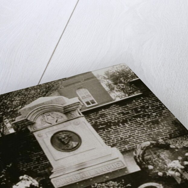 Edgar Allan Poe's Grave, Baltimore, Untitled 28, c.1953-64 by Nat Herz