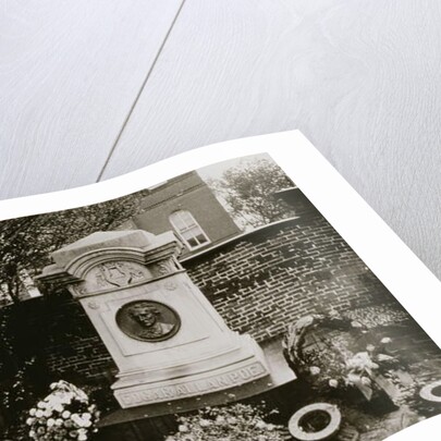 Edgar Allan Poe's Grave, Baltimore, Untitled 28, c.1953-64 by Nat Herz