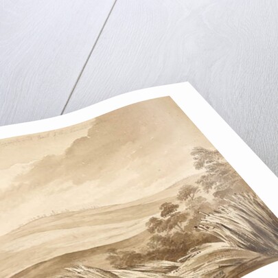 No 3 View of the Telegraph and part of the French Position, 1815 by Denis Dighton