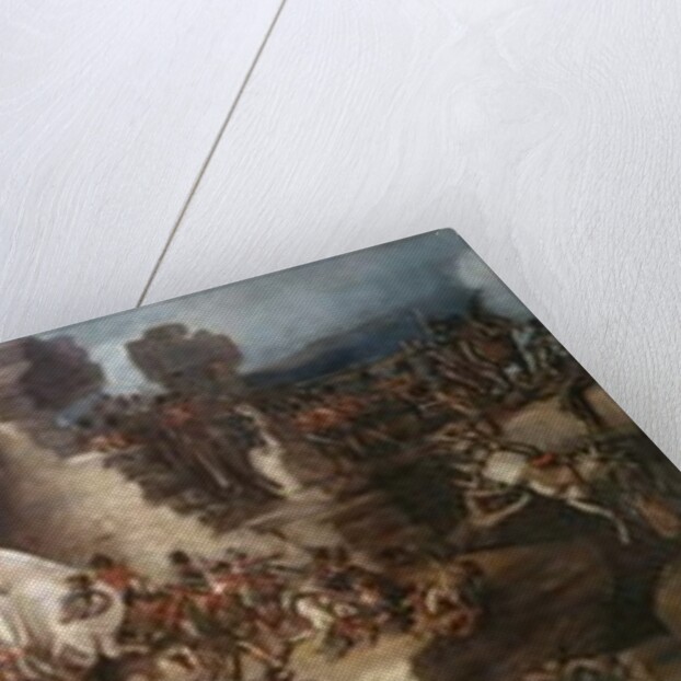 The Battle of Alexandria, 21st-22nd March 1801, c.1805 by Philippe de (after) Loutherbourg