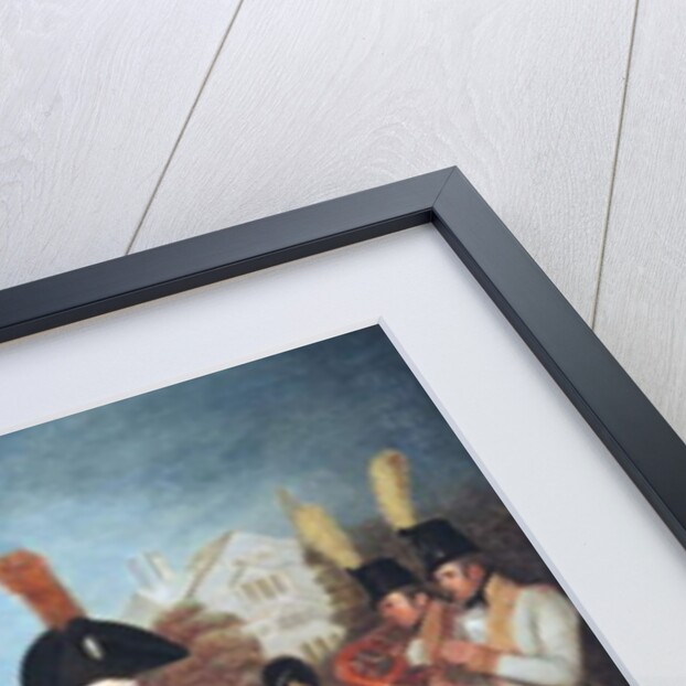 The Staffordshire Militia on parade at Windsor Castle, c.1804 by Arthur William (circle of) Devis