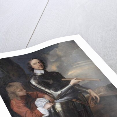 Oliver Cromwell Lord Protector of England, c.1650 by Robert Walker