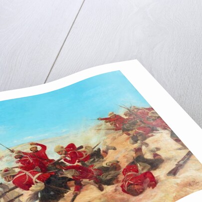 The Black Watch at the Battle of Tel-el-Kebir on the 13th September, 1882 by Henri-Louis Dupray