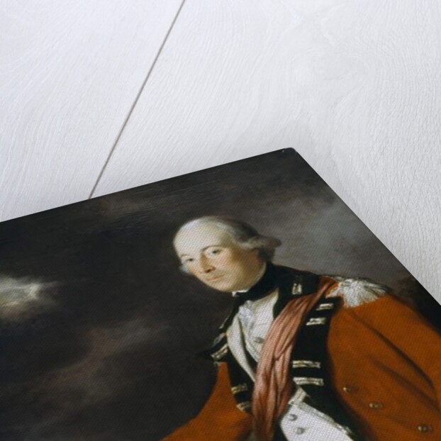 Portrait of an Officer of the 15th Regiment of Dragoons, c.1768 by Tilly Kettle