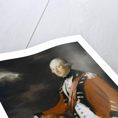 Portrait of an Officer of the 15th Regiment of Dragoons, c.1768 by Tilly Kettle