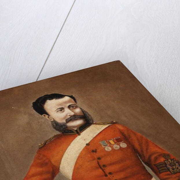 Quarter Master Sergeant H. Crisp, Portsmouth Militia Division, Royal Engineers, 1894 by English School