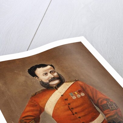 Quarter Master Sergeant H. Crisp, Portsmouth Militia Division, Royal Engineers, 1894 by English School