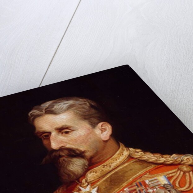 Major General Sir Charles Metcalfe MacGregor KCB CSI CIE as Quartermaster General India, 1883 by Michael Ciardiello