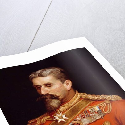 Major General Sir Charles Metcalfe MacGregor KCB CSI CIE as Quartermaster General India, 1883 by Michael Ciardiello