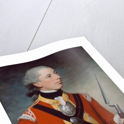 Captain Thomas Hewitt, 10th Regiment of Foot, who commanded a Light Company at Lexington, 1781 by William Tate