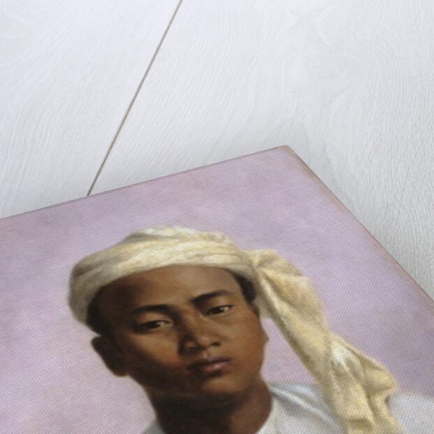 Maung Pe, a chaprassee in the Triangulation Survey Party, 1892 by Gertrude Ellen Burrard