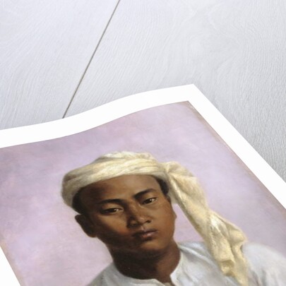 Maung Pe, a chaprassee in the Triangulation Survey Party, 1892 by Gertrude Ellen Burrard