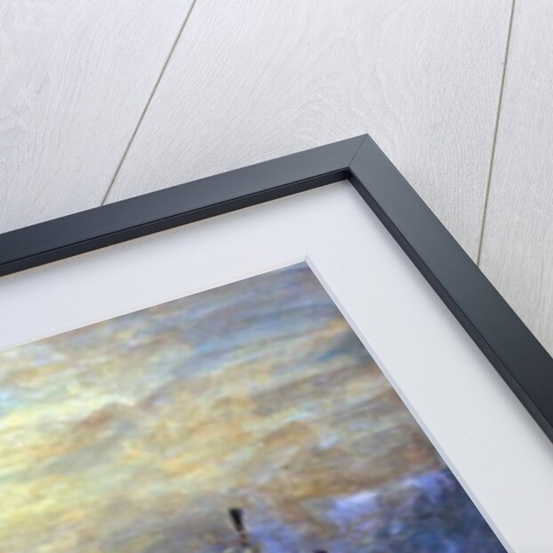 A group of mounted and dismounted officers and men of the Yorkshire Yeomanry in various orders of dress, c.1820 by English School