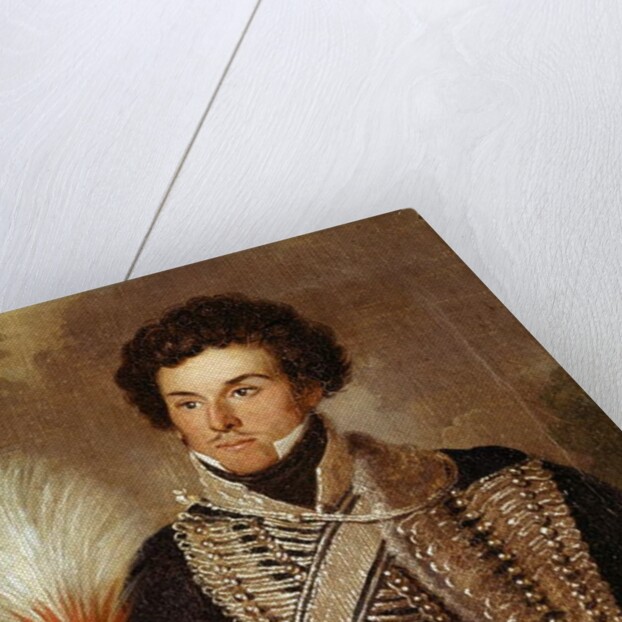 An officer, 18th Regiment of Dragoons, 1840 by William Allan